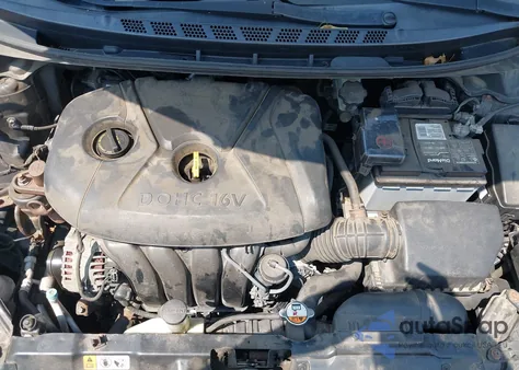 2013 Hyundai Elantra Gls from USA, damaged, VIN 5NPDH4AE9DH258523